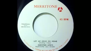 HOPETON LEWIS - Come On Home [1968]