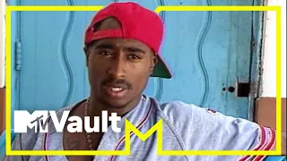 Tupac Behind The Scenes On "If My Homie Calls" | MTV Vault