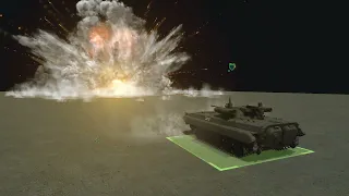 Cold War 1.7.5 Super Realism Effect MOD, some heavy weapon shooting effects display.