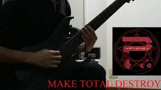 PERIPHERY  MAKE TOTAL DESTROY [Guitar cover]　弾いてみた