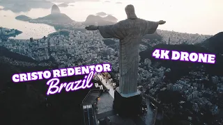 Cristo Redentor 4K Drone Footage - Dji Mini 2 cinematic