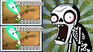 Plants vs Zombies 2: Lightning Reed Mastery 999999 Vs All Zombies.