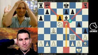 Красивые шахматы! Дмитрий Андрейкин - Сергей Жигалко
