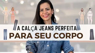 Qual o MELHOR MODELO de CALÇA JEANS para o SEU TIPO DE CORPO? - Como achar o JEANS PERFEITO?