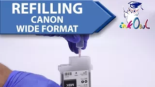 How to Refill Canon PFI iPF Large Format Ink Cartridges