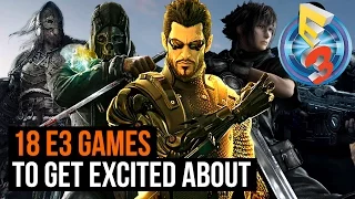 18 E3 2016 games to get excited about