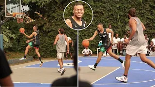 Kylian Mbappe Plays Basketball in Cameroon Amid PSG Contract Ultimatum