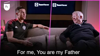 Emotional Reaction Of Sir Alex Ferguson IN Interview With Cristiano Ronaldo At Manchester United