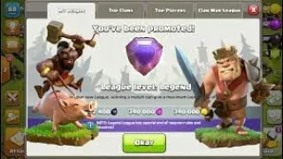 GETTING TO LEGEND LEAGUE AS A TH9!! | Trophy pushing–Town Hall 9