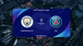 PES 2021 Manchester City Vs Paris Saint Germain Full Match UEFA Champions League Final