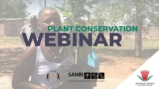 BotSoc / CREW / SANBI webinar: South Africa's Medicinal Plants