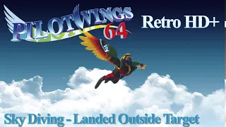 Pilotwings 64: Sky Diving - Landed Outside Target Retro HD+