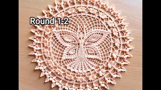 introduction mandala butterfly designed by Daria dubchak