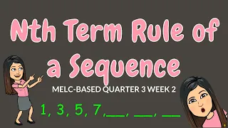 NTH TERM RULE OF A SEQUENCE| GRADE 6