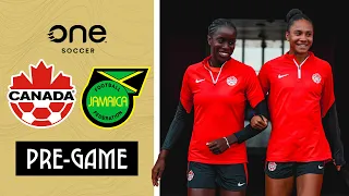 CANWNT vs. Jamaica in 2024 Olympic Qualifying 🇨🇦 | OneSoccer Matchday Live PRE-SHOW