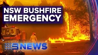 Ring of fire surrounds NSW | Nine News Australia