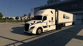 American Truck Simulator - Mike Tamana - Freightliner Cascadia-San Francisco(CA) to Los Angeles(CA)