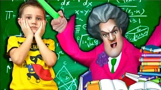 ЗЛАЯ УЧИЛКА КАК ПРИВЕТ СОСЕД Мисс ТАМАРА В ЯРОСТИ Scary Teacher 3D | DIDISHKI PLAY 2019