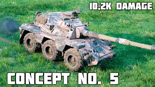 Concept No. 5 WoT – 5Kills, 10,2K Damage