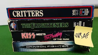 VHS AF - KISS Meets the Frightening Dragon Critters