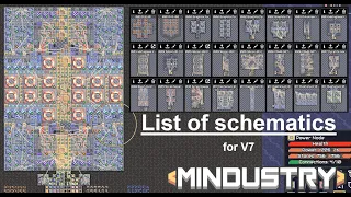 0191 [MINDUSTRY] Serpulo - #List of Schematics for v7