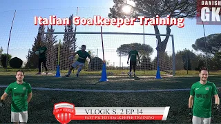 Italian Goalkeeper Training | Fast Paced Session | DanishGK