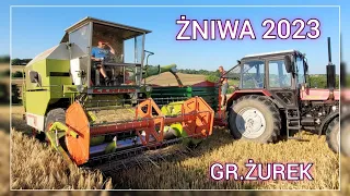 MAŁE ŻNIWA w GR.ŻUREK | Jęczmień ozimy | Dominator 48 | PrzeRolnik