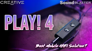 Creative Play! 4 Review // Best Mobile HiFi Solution?