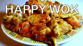 蟹豉蒜 Stir Fry:  Crab with Black Bean and Garlic Sauce : Authentic Chinese Cooking