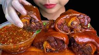 Braised Pork Leg * MUKBANG SOUNDS *