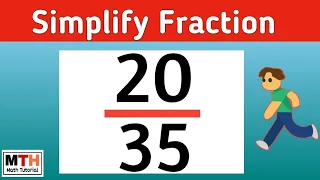 Simplify the fraction 20/35 | 20/35 Simplified