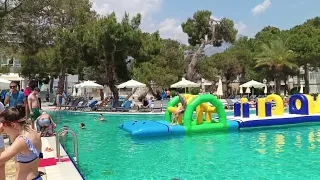 AMARA COMFORT RESORT,KEMER, 1 мая, 2024г. игры у бассейна.