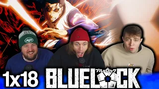 THE BEST EVOLUTION YET!!! | Bluelock 1x18 "The Stage for the Lead " Group Reaction!