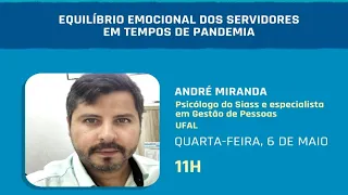 Equilíbrio emocional dos servidores em tempos de pandemia