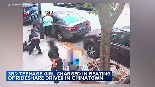 A 3rd teenage girl has been charged with carjacking and beating a rideshare driver in Chinatown: CPD