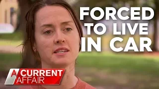 Woman on Newstart forced to live in car and storage shed | A Current Affair