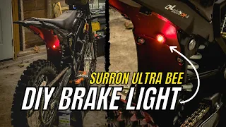 DIY Brake Light on Surron