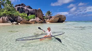 Seychelles- La Digue island 2023 🌴☀️🐠⛱🏖🐢🚣‍♀