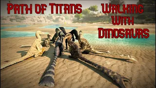 A Path Of Titans documentary, Walking with Dinosaurs realism - Lateniventrix