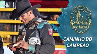 "O 1° título de FABRÍCIO GOMES no CRP" - CAMINHO DO CAMPEÃO / Rodeio de SANTA CRUZ DO RIO PARDO 2023