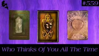 Who Thinks Of You All The Time And Why?🤔💭🥹~Pick a Card Tarot Reading