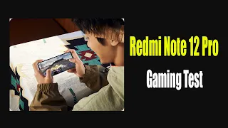 Dimesity1080 နဲ့ Redmi Note 12 PRO 5G Gaming TEST Video