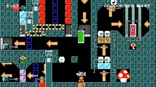 何かが起こる不思議な洞窟　【 Mystery Cave. 】 [Where Something Happens] by コテツ ♪ 🍄Super Mario Maker 2 ✹Switch✹ #bwq