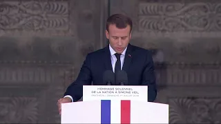 France: Hollande, Macron and Sarkozy pay tribute to Simone Veil