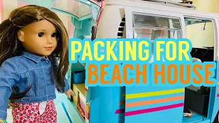 American Girl Packs for Beach House