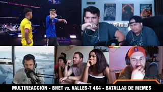 BNET vs VALLES-T 4X4 | MULTIREACCIONES