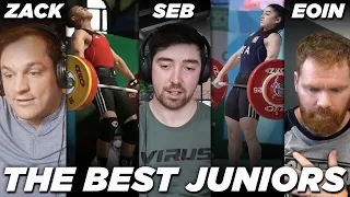 Reacting to the BEST LIFTS from Jr Weightlifting World Champs 2021 | Seb Zack Eoin