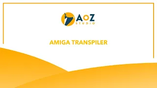 AOZ Studio Amiga Transpiler: V1 new feature