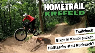 HomeTrail Krefeld Trailcheck | Wie ich meine Bikes ins Auto packe | Hüfttasche Dings | Leo Kast