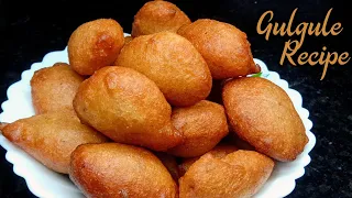 Gulgule Recipe / मीठे गुलगुले की रेसिपी / Sweet Pua Recipe / Simply Ruchis Food / Gulgule Pua recipe